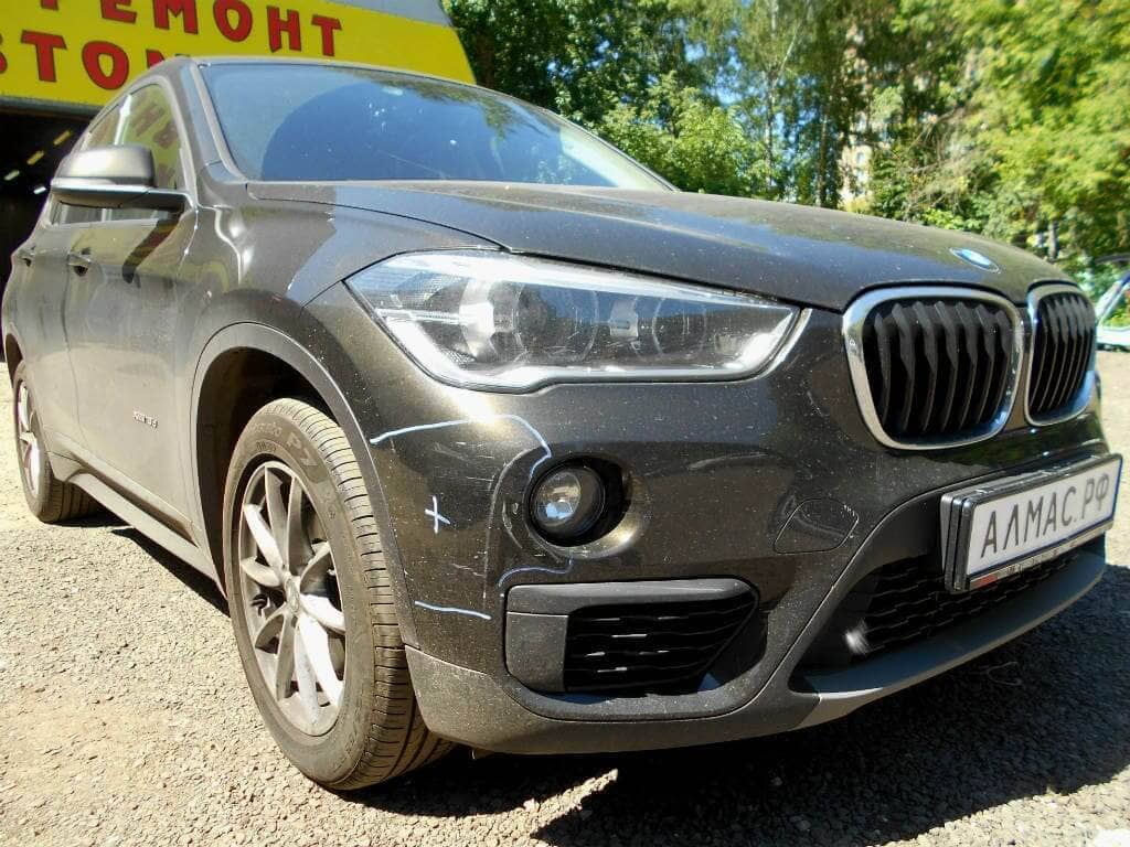 Кузовной ремонт BMW X1 | БМВ Х1 | ВАО 🔨 Кузовной цех Алмас